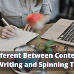 Different Between Content Re-Writing and Spinning Tools